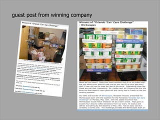 guest post from winning company 