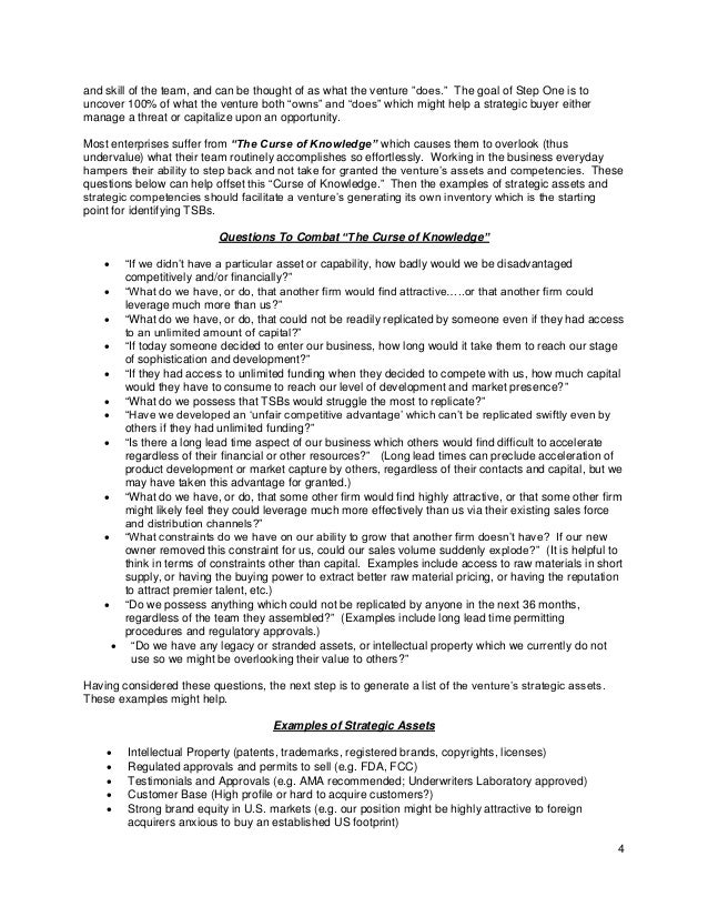 letter of acquisition interest Road Map OTAF Exit