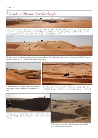 Intro-to-Sand-Final-Final desert crossing | PDF