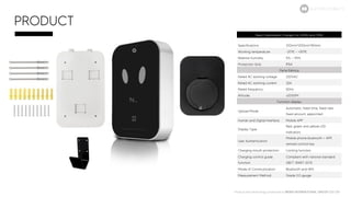 PRODUCT
Basic Parameters Charger for 22KW and 7KW
Specifications 310mm*200mm*80mm
Working temperature -20℃ ~ +50℃
Relative humidity 5% ~ 95%
Protection Grid IP54
Parte Elétrica
Rated AC working voltage 220VAC
Rated AC working current 32A
Rated frequency 50Hz
Altitude ≤2000M
Function display
Upload Mode
Automatic, fixed time, fixed rate,
fixed amount, appointed
Human and Digital Interface Mobile APP
Display Type
Red, green and yellow LED
indicators
User Authentication
Mobile phone bluetooth + APP,
remote control key
Charging mouth protection Locking function
Charging control guide
function
Compliant with national standard
GB/T 18487-2015
Mode of Communication Bluetooth and Wifi
Measurement Method Grade 2.0 gauge
ELECTRIC MOBILITY
Product and technology produced to BESEN INTERNATIONAL GROUP CO LTD
 
