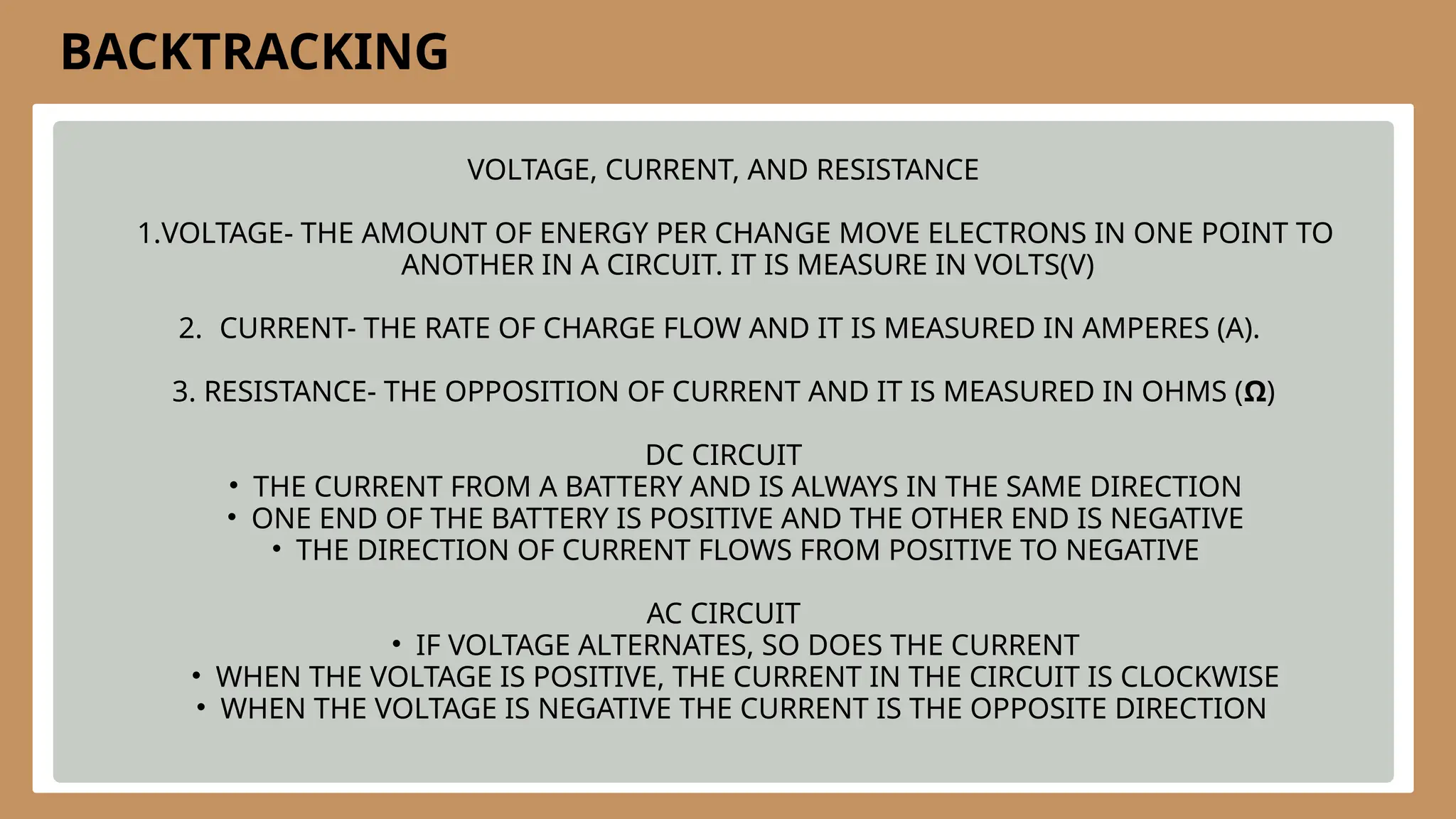 OHMS-LAW FOR THIRD BASIC UNDERSTANDING AND CONCEPT | PPTX