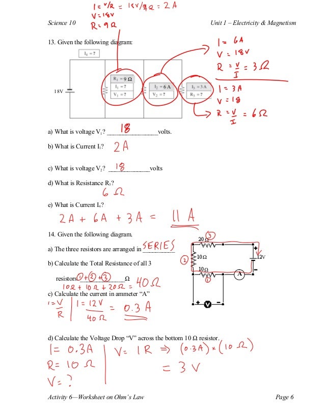 ohm s s calculations ohm s s calculations