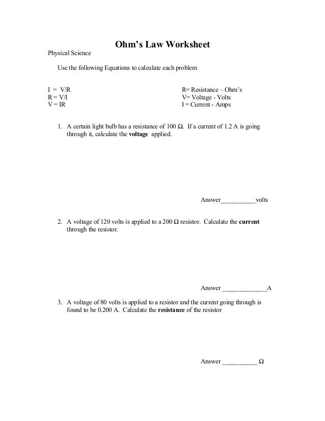circuits-and-ohms-law-worksheet