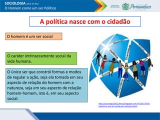 O homem como um ser político | PPT