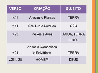 O homem e a criação