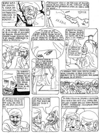 O homem que calculava em quadrinhos