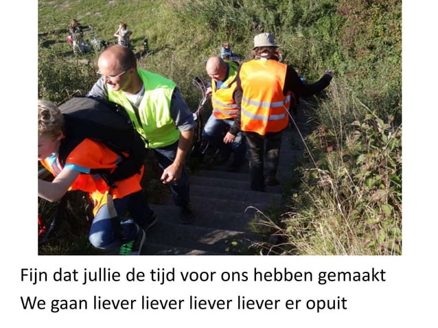 Weeksluiting, bedankje voor de hulp-ouders | PPT