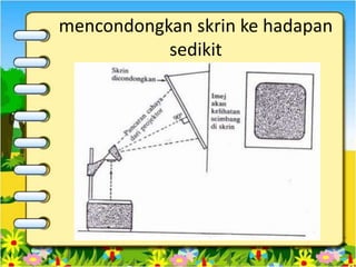 Skrin Rintangan OHP dan penggunaanya | PPTX