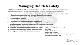 occupational health and safety training manual | PDF