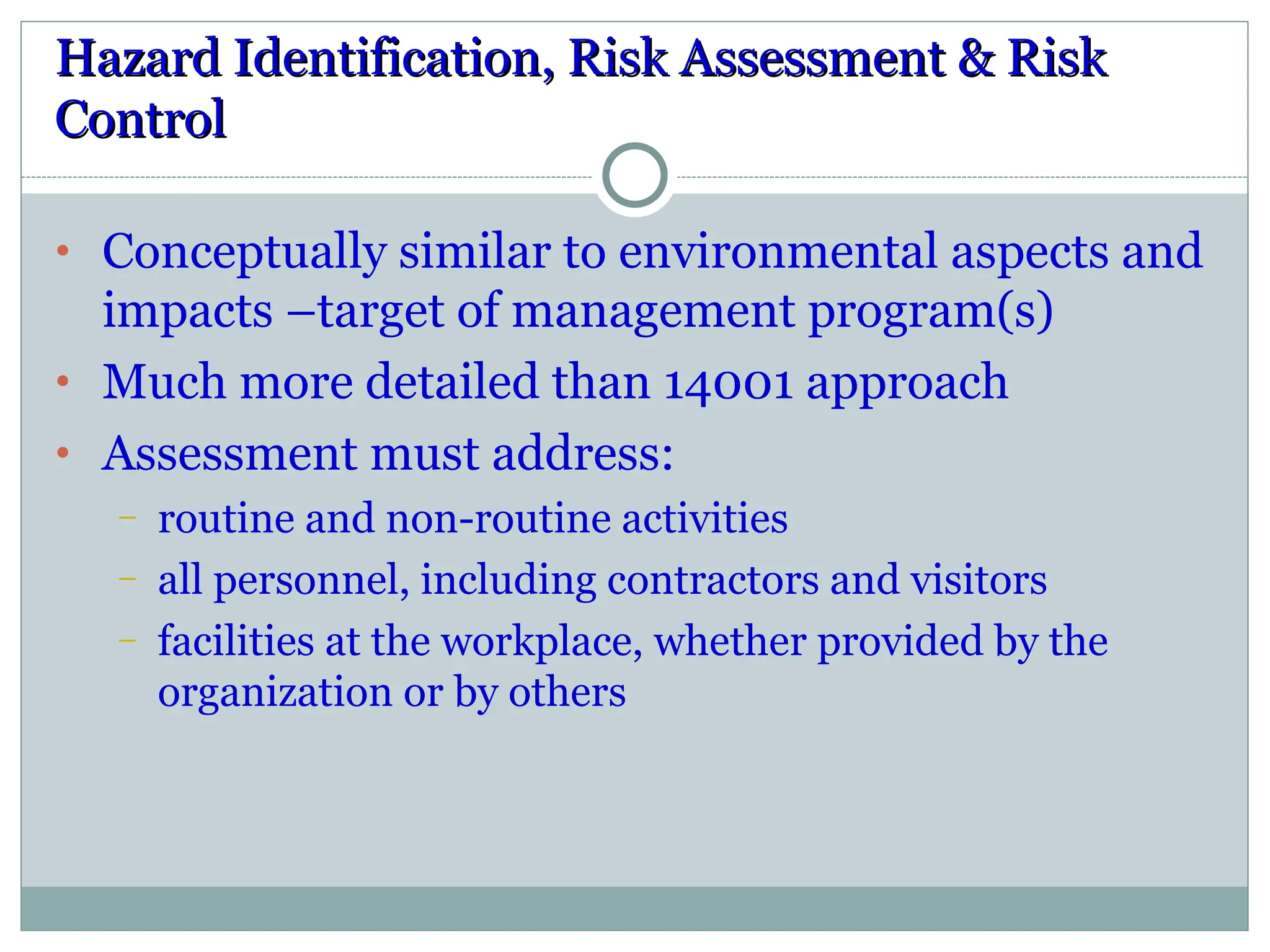 Occupational health and safety management system | PPT