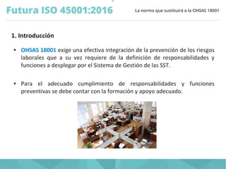 OHSAS 18001 Cómo definir responsabilidades