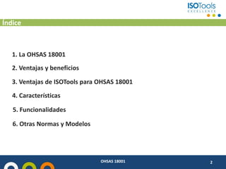 OHSAS 18001 ISOTools Chile