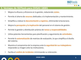 OHSAS 18001 ISOTools Chile