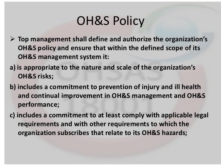 Ohsas In Brief ohsas-in-brief