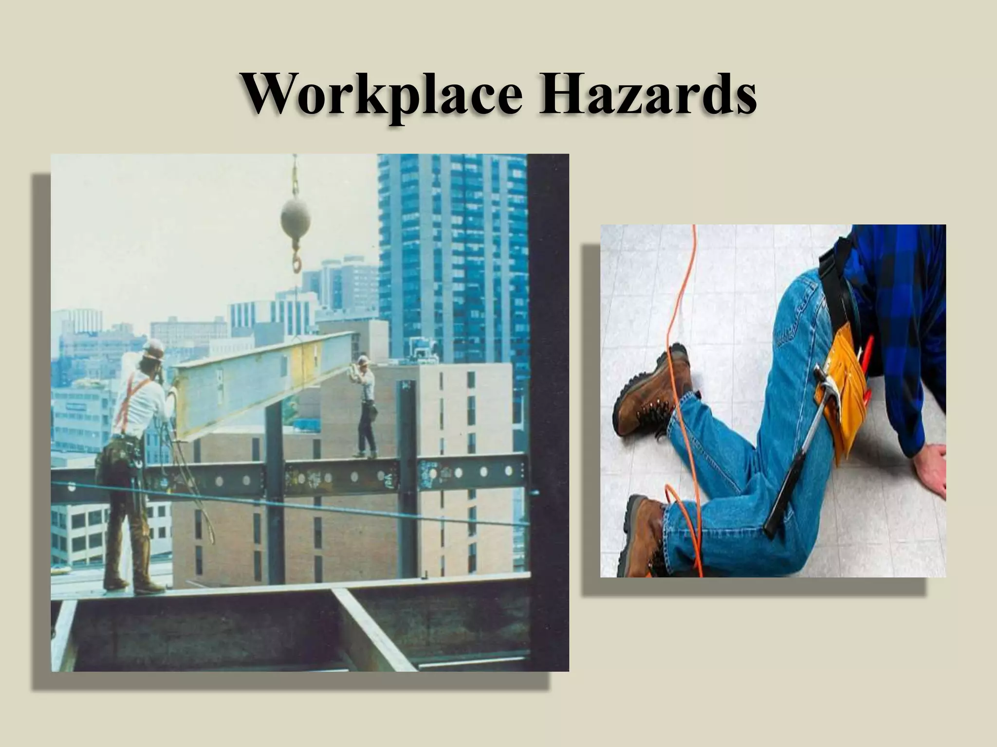 Workplace Hazards

 