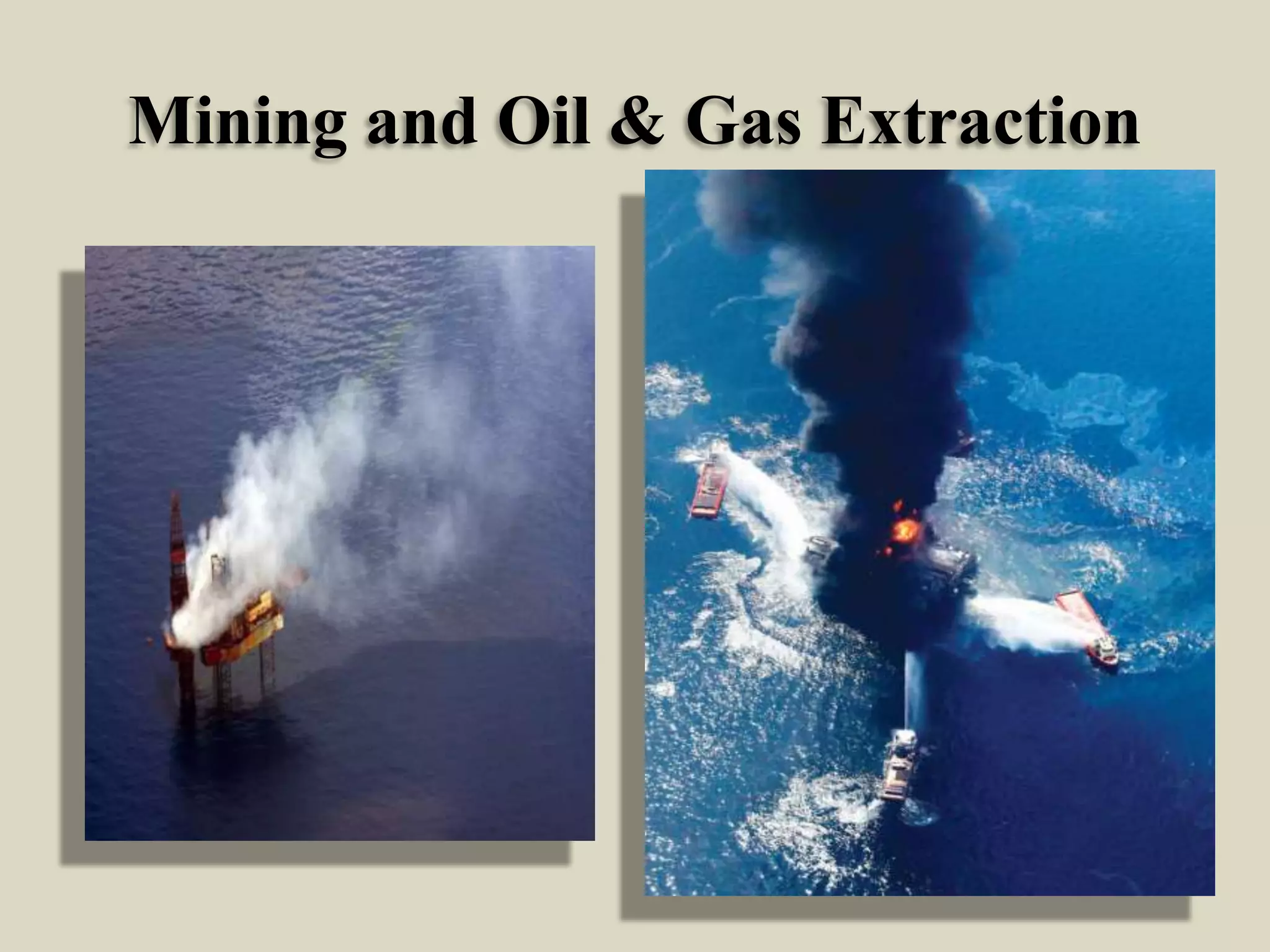 Mining and Oil & Gas Extraction

 