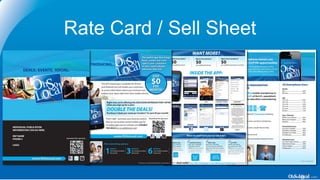 Rate Card / Sell Sheet
 