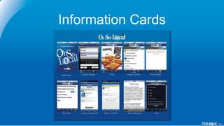 Information Cards
 