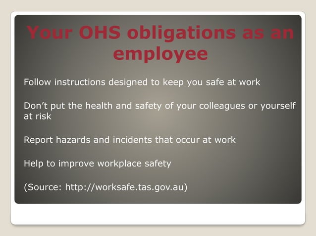 Occupational Health and Safety Powerpoint Presentation | PPTX