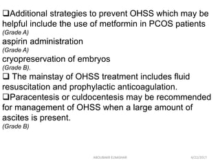 Prevention and treatment of moderate and severe OHSS: ASRM Guideline ...