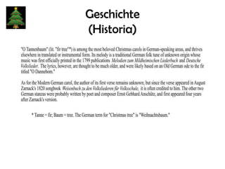 Geschichte
(Historia)

 