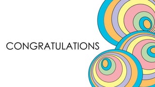 CONGRATULATIONS
 