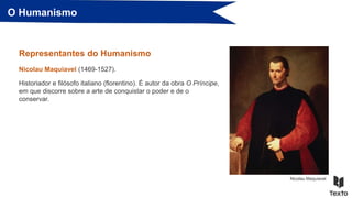 PowerPoint - O Humanismo - características deste movimento | PPTX