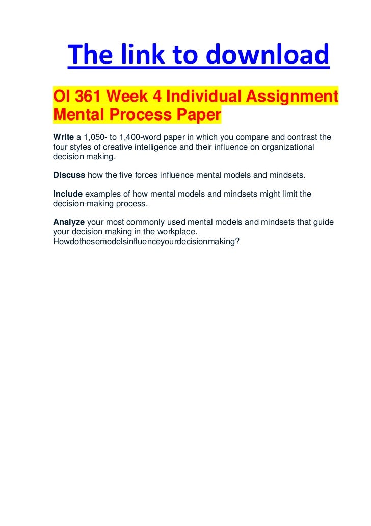 Examples of process essay papers picture