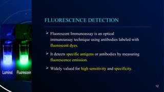 OPTICAL IMMUNOASSAY ON EMPHASIS WITH FLOUROIMMUNOASSAY.pptx