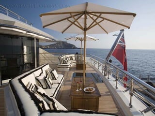 O iate do principe alberto do monaco