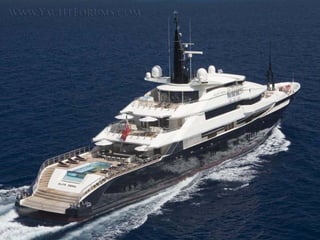 O iate do principe alberto do monaco