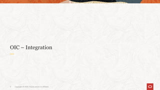 Oracle Integration Cloud 概要（20200507版） | PDF