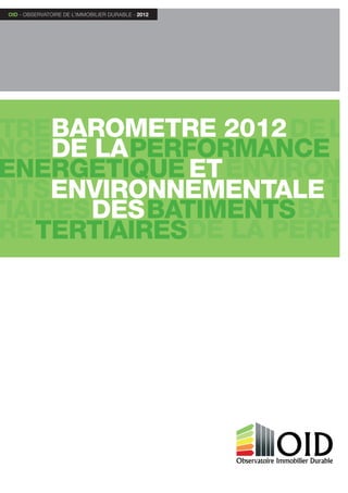 OID - ObservatOire de l’immObilier durable - 2012
 