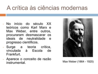O método científicoMétodo: (grego) caminho para se chegar a um fim. O método científico é um conjunto de regras básicas para desenvolver uma experiência a fim de produzir novo conhecimento.