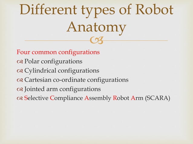 Unit-I Robotics | PPTX
