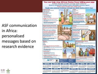 Risk communication experience on African swine fever in Southeast Asia