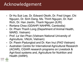 Risk communication experience on African swine fever in Southeast Asia