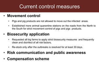 Risk communication experience on African swine fever in Southeast Asia
