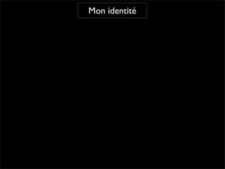 Mon identité
 