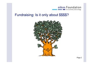 Kim Poldner on Fundraising