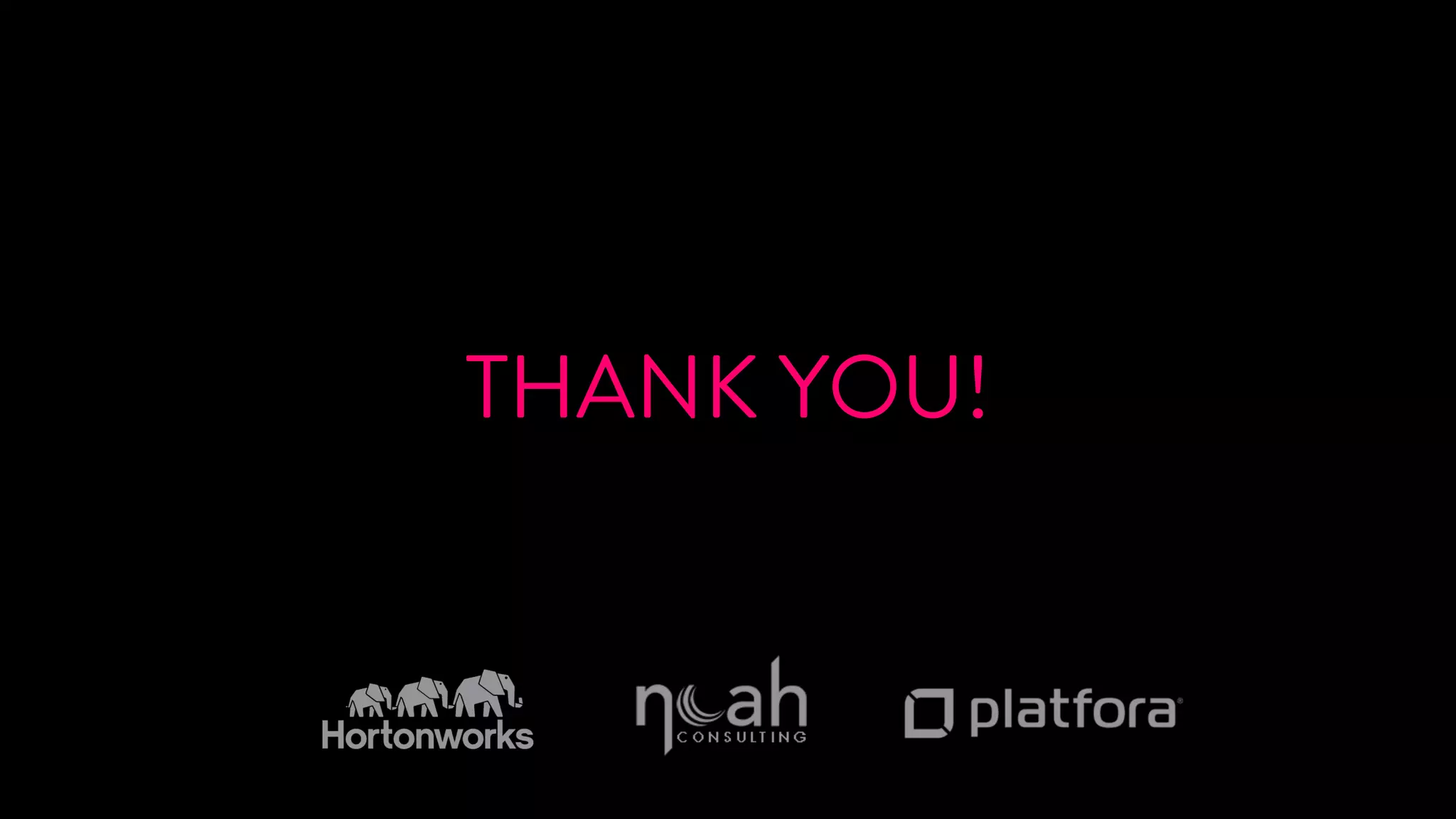 THANK YOU! 
SPONSORED BY 
 