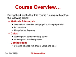 Oil Basics & More | PPT