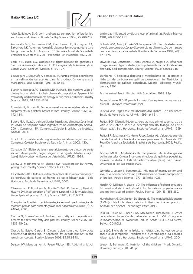 Oil and fat in broiler nutrition