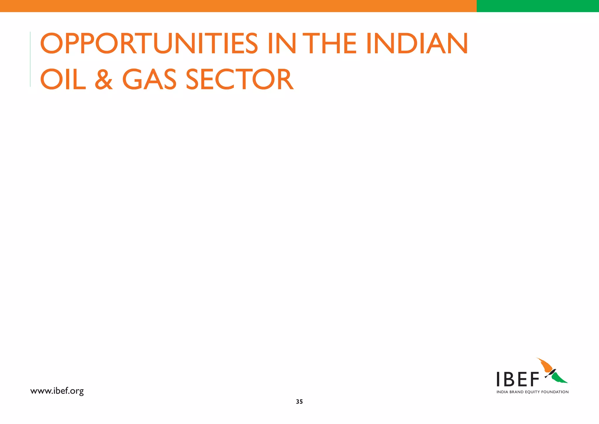 Indian Oil & Gas Industry Presentation 010709