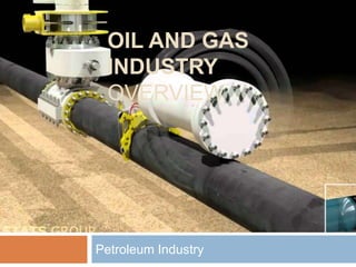 OIL AND GAS 
INDUSTRY 
OVERVIEW 
Petroleum Industry 
 
