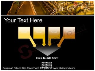 Oil and Gas PowerPoint Template – Slide World