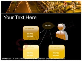 Oil and Gas PowerPoint Template – Slide World