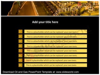 Oil and Gas PowerPoint Template – Slide World