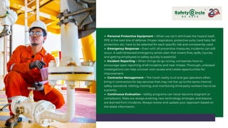 Managing Occupational Safety and health Risks in the Oil and Gas ...