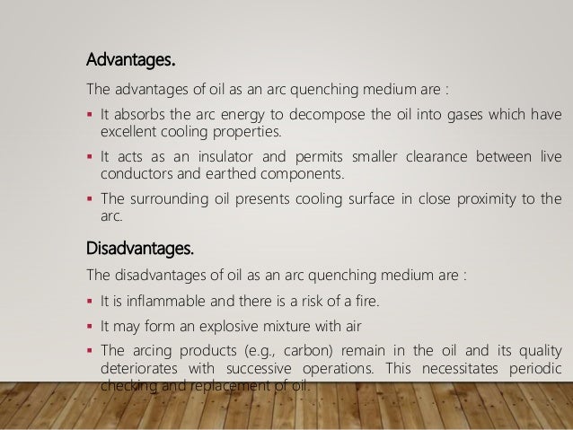 Oil Circuit Breaker Classification Of Circuit Breakers